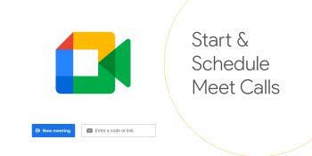 how to start and schedule google meet video calls